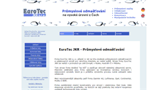 Desktop Screenshot of eurotec-jkr.cz